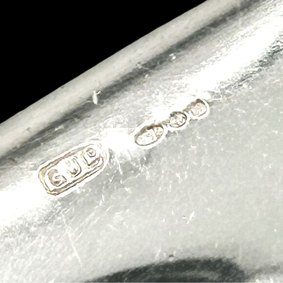 Georg Jensen Sterling Silver “Amoeba”Modernist Brooch by Henning Koppel - Picture 5 of 6